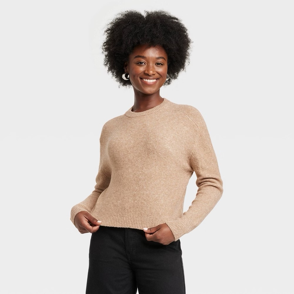 Women’s XS cozy knit crewneck pullover sweater by Universal Thread at Target